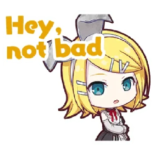 😶-Project Sekai Rin, Telegram Sticker