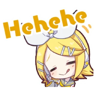 😋-Project Sekai Rin, Telegram Sticker