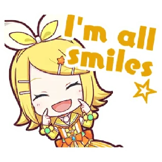 😄-Project Sekai Rin, Telegram Sticker