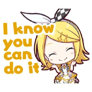 😊-Project Sekai Rin, Telegram Sticker