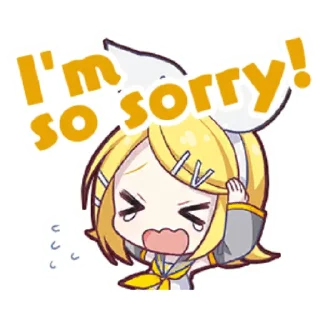😖-Project Sekai Rin, Telegram Sticker