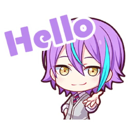 Project Sekai Rui, telegram sticker