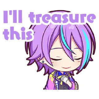 ☺-Project Sekai Rui, Telegram Sticker