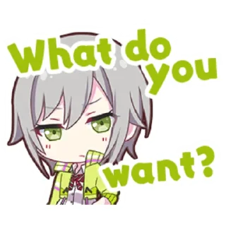 😒-Project Sekai Shiho, Telegram Sticker