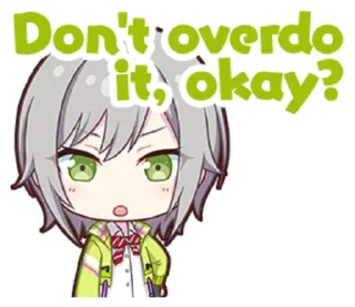 😠-Project Sekai Shiho, Telegram Sticker