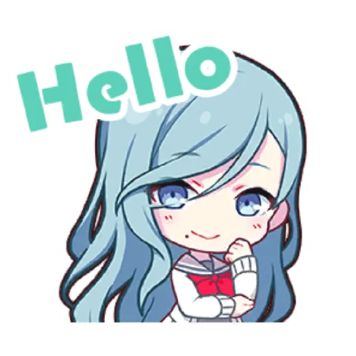 Project Sekai Shizuku, telegram sticker