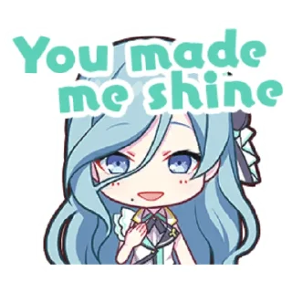 🥰-Project Sekai Shizuku, Telegram Sticker