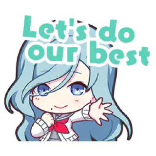 😊-Project Sekai Shizuku, Telegram Sticker