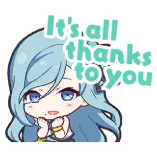 🤗-Project Sekai Shizuku, Telegram Sticker