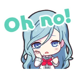😔-Project Sekai Shizuku, Telegram Sticker