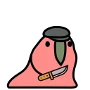 👊-Party Parrot, Telegram Sticker