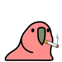🚬-Party Parrot, Telegram Sticker