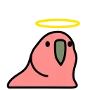 😇-Party Parrot, Telegram Sticker