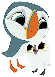 🥰-PuffinRock, Telegram Sticker
