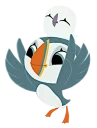 ☺️-PuffinRock, Telegram Sticker