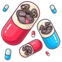 💊-Pug Power, Telegram Sticker