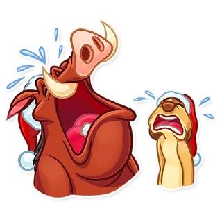 😭-Hakuna Matata, Telegram Sticker