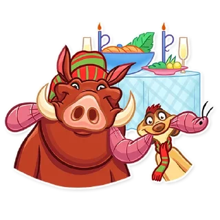 🤤-Hakuna Matata, Telegram Sticker