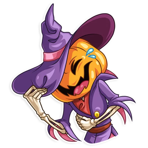 Jack Pumpkinhead, telegram sticker