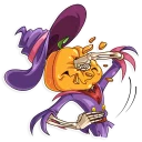 😣-Jack Pumpkinhead, Telegram Sticker