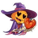 😍-Jack Pumpkinhead, Telegram Sticker