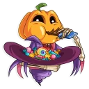 🤤-Jack Pumpkinhead, Telegram Sticker