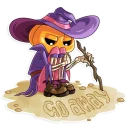 😒-Jack Pumpkinhead, Telegram Sticker