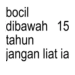 🌟-Brat KOCAK versi @Jorook, Telegram Sticker