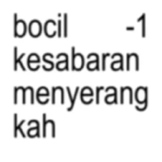 🌟-Brat KOCAK versi @Jorook, Telegram Sticker
