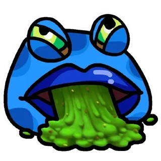 🤮-Пупа и Лупа @gnilyebaby, Telegram Sticker