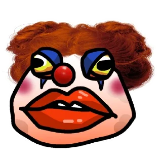 🤡-Пупа и Лупа @gnilyebaby, Telegram Sticker