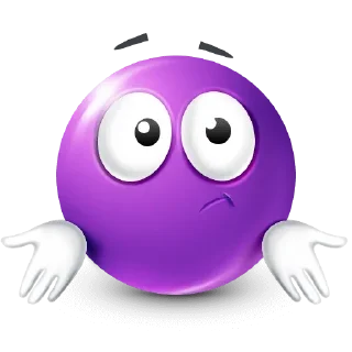 🤩-Purple Emoji • @TgStickery, Telegram Sticker