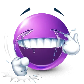 🤩-Purple Emoji • @TgStickery, Telegram Sticker
