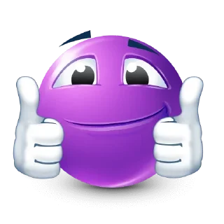 🤩-Purple Emoji • @TgStickery, Telegram Sticker