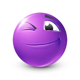 🤩-Purple Emoji • @TgStickery, Telegram Sticker