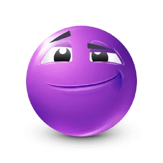 🤩-Purple Emoji • @TgStickery, Telegram Sticker