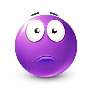 🤩-Purple Emoji • @TgStickery, Telegram Sticker