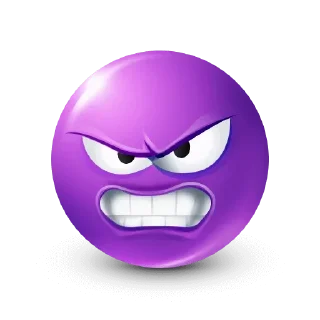 🤩-Purple Emoji • @TgStickery, Telegram Sticker