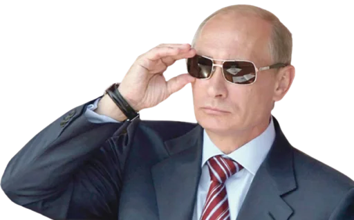 Vladimir Putin, telegram sticker