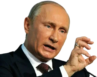 👀-Vladimir Putin, Telegram Sticker