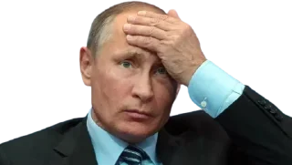 🤦‍♂-Vladimir Putin, Telegram Sticker