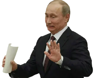 🙅‍♂-Vladimir Putin, Telegram Sticker