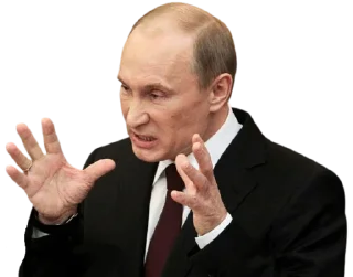 😡-Vladimir Putin, Telegram Sticker