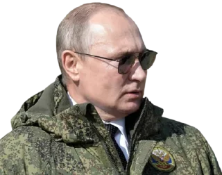 😎-Vladimir Putin, Telegram Sticker