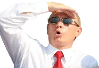 😲-Vladimir Putin, Telegram Sticker