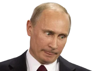 🥴-Vladimir Putin, Telegram Sticker