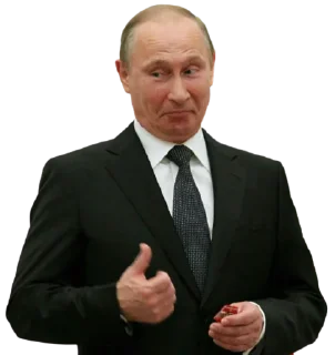 👍-Vladimir Putin, Telegram Sticker