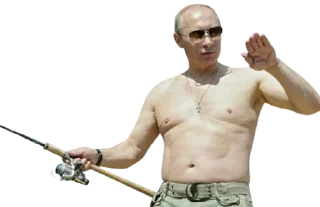 😎-Vladimir Putin, Telegram Sticker