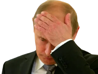🤦‍♂-Vladimir Putin, Telegram Sticker