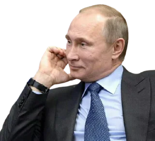 😊-Vladimir Putin, Telegram Sticker